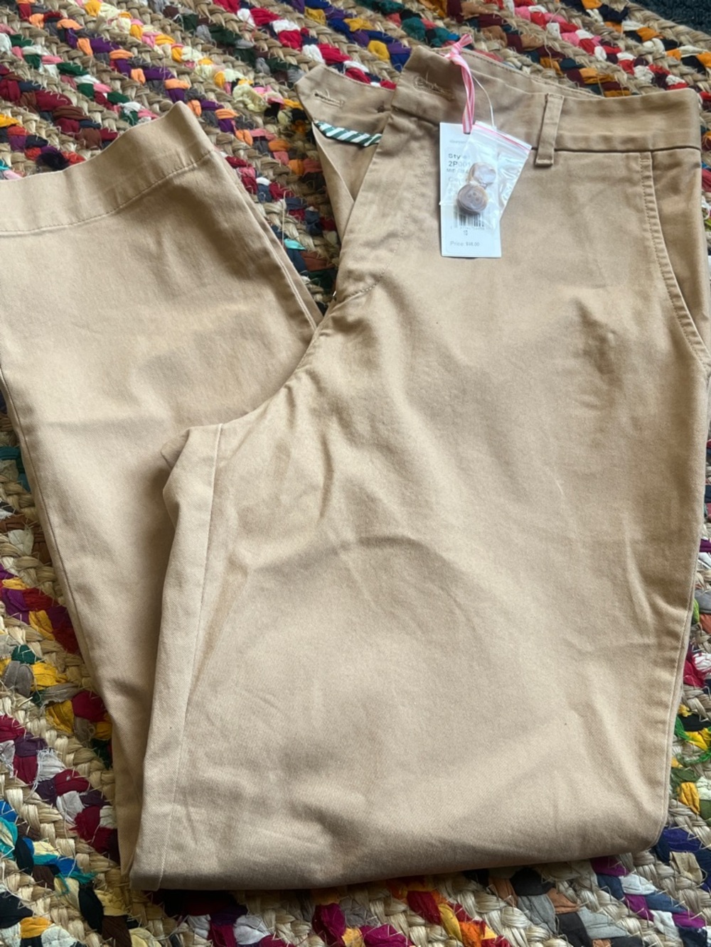 Vineyard vines women’s size 10 Classic Pants Khaki NWT mid rise